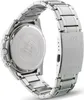 The back of a silver metal watch with a metal band. Náhľad obrázku produktu