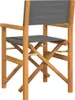 Chaises de régie 2 pcs. Pliable Crème Bois massif Teck Voir les images du produit 6