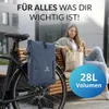 BRONEA® 3 in 1 Fahrradtasche Gepäckträgertasche - 28L - Produktbild-Vorschau 3