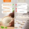 4er Set Pizza-Teigboxen mit Deckel – Runde Silikon-Behälter Produktbild-Vorschau 6