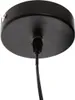A close-up view of a black ceiling rose with a black cable hanging from it. Anteprima dell’immagine prodotto