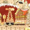 Adventskalender, Weihnachtsdorf, 18 LEDs, 24 Schubladen, Produktbild-Vorschau 9