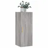 Wandschrank Grau Sonoma 34,5x34x90 cm Produktbild-Vorschau 4