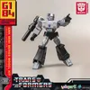 A gray and black Transformers Megatron model kit figure is displayed against a light gray background. Produktbild-Vorschau