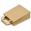 Papiertüten 18x9x22 cm Braun – Geschenktüten Set 250 Stück – Papiertragetaschen Podgląd zdjęcia produktu