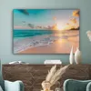 MuchoWow® - Leinwandbilder - Sonnenuntergang - Strand - Produktbild-Vorschau 4
