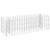 A wireframe gabion planter box shown from a side-angle against a white background. Anteprima dell’immagine prodotto