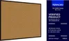 Tablica korkowa 120x90 cm rama drewniana lakierowana CZARNA Podgląd zdjęcia produktu 16