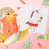 Mr. & Mrs. Panda Grußkarte Einhorn Dame - Weiß - Geschenk, Produktbild-Vorschau 5