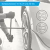 cartrend Clé en croix pour automobile en acier Voir les images du produit 6