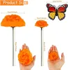 HOWAF 40 Künstliche Ringelblume Dia de Los Muertos Deko, Produktbild-Vorschau 2