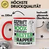 Rapper Geschenk Lustiger Spruch für Rapper Geschenkidee Produktbild-Vorschau 3