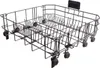 A dishwasher rack on a white background. Produktbild-Vorschau