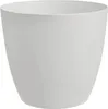 Ella Mat dekoratívny kvetináč biela priemer 13 cm Náhľad obrázku produktu 3