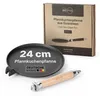 Pfannkuchenpfanne 24 cm Crêpes - Bratpfanne aus Gusseisen Produktbild-Vorschau 3