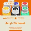7 Artists Textilfarben Set – 6x20 ml Cat Acrylfarben für Produktbild-Vorschau 2