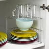Mensola angolare in metallo per cucina, grigia, 23x23x21,5 Anteprima dell’immagine prodotto 7