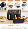 Backform Set für Heißluftfritteuse 9-tlg – Airfryer Zubehör Produktbild-Vorschau 8