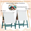 COSTWAY Kinder Staffelei mit Stuhl, höhenverstellbare Produktbild-Vorschau 4