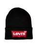 Levi's Herren Oversized Batwing Beanie Strickmütze, Schwarz Produktbild-Vorschau 1