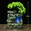 Harz Desktop Springbrunnen Feng Shui Tischbrunnen Produktbild-Vorschau 2