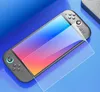 A screen protector is shown being applied to a Nintendo Switch. Produktbild-Vorschau