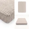 Hundebett Hundekissen Hundematte Cord Beige 90X60X8 Cm Produktbild-Vorschau 4