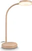 A desk lamp with a flexible neck and a circular LED light source, shown on a white background. Produktbild-Vorschau