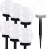 Lampada solare da giardino - set sferico da 6 pz. 23562 Anteprima dell’immagine prodotto 1
