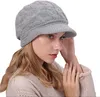 Wintermütze Damen Mütze mit Shirm Damen Schirmmütze Damen Produktbild-Vorschau 3