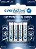 everActive AAA Batterien 4er Pack, Pro Alkaline, Micro LR03 Produktbild-Vorschau 1