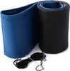 Lenkradbezug Lenkradschoner Echt Leder Schwarz-Blau Ø 37-39 Produktbild-Vorschau 1