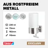 tesa Exxclusiv Seifenspender inkl. Klebelösung Produktbild-Vorschau 3