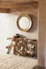 Spiegel Adara 80 x 80 x 11 cm Stahl Gold Produktbild-Vorschau 7