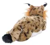 Kuscheltier Luchs liegend 30 cm braun/schwarz Plüschluchs Produktbild-Vorschau 4