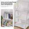Biały regał w stylu drabiny, 4 poziomy, do domowego biura i Podgląd zdjęcia produktu 10
