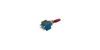 Interruttore a levetta miniaturizzato ChiliTec 2x ON/OFF Anteprima dell’immagine prodotto 1