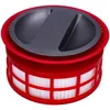 A standalone product shot of a vacuum cleaner filter. Produktbild-Vorschau