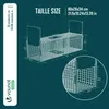 VOUNOT® Marderfalle Lebendfalle Metall Tierfalle mit Griff, Produktbild-Vorschau 3