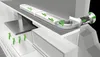Naber Flow Star 125 muuruitvoeringen, wit/roestvrij staal - Productafbeelding-voorbeeld 4