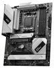 A close-up, angled view of an MSI motherboard against a black background. Anteprima dell’immagine prodotto