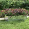 Podwyższone łóżko ogrodowe 160x80x45 cm Stal ocynkowana Podgląd zdjęcia produktu 1