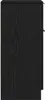 vidaXL Sideboard Schwarz Eichen-Optik 30 x 30 x 70 cm Produktbild-Vorschau 6