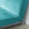 Elastischer Velours-Bezug für Schlafsofa / Couch 190–210 cm Produktbild-Vorschau 7