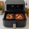 4er Set Cina Backform quadratisch 12x12cm Airfryer Backofen Produktbild-Vorschau 6
