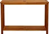 vidaXL Zahradní konzolový stůl 110x40x75 cm Masivní dřevo Náhled obrázku produktu 1