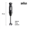 Braun MultiQuick 5 MQ55.254MBK, Pürierstab, 0,5 l, Produktbild-Vorschau 8