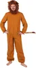 A man wearing a lion costume. Podgląd zdjęcia produktu
