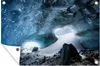 Gartenposter - 120x80 cm - Gletscherhöhle  - Modernes Produktbild-Vorschau 2