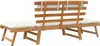 vidaXL Gartenbank 2-in-1 mit Polstern 190 cm Massivholz Produktbild-Vorschau 6